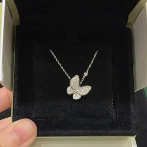Pavé Butterfly Necklace