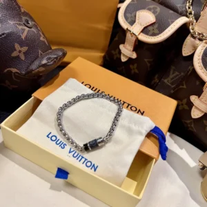 Celine Charm Link Bracelet 9 Beaded Lock Bracelet