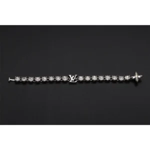 Grace Geometric Motif Bracelet 9 Pavé Chain