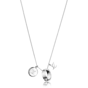 Pearl Graphic Motif Necklace