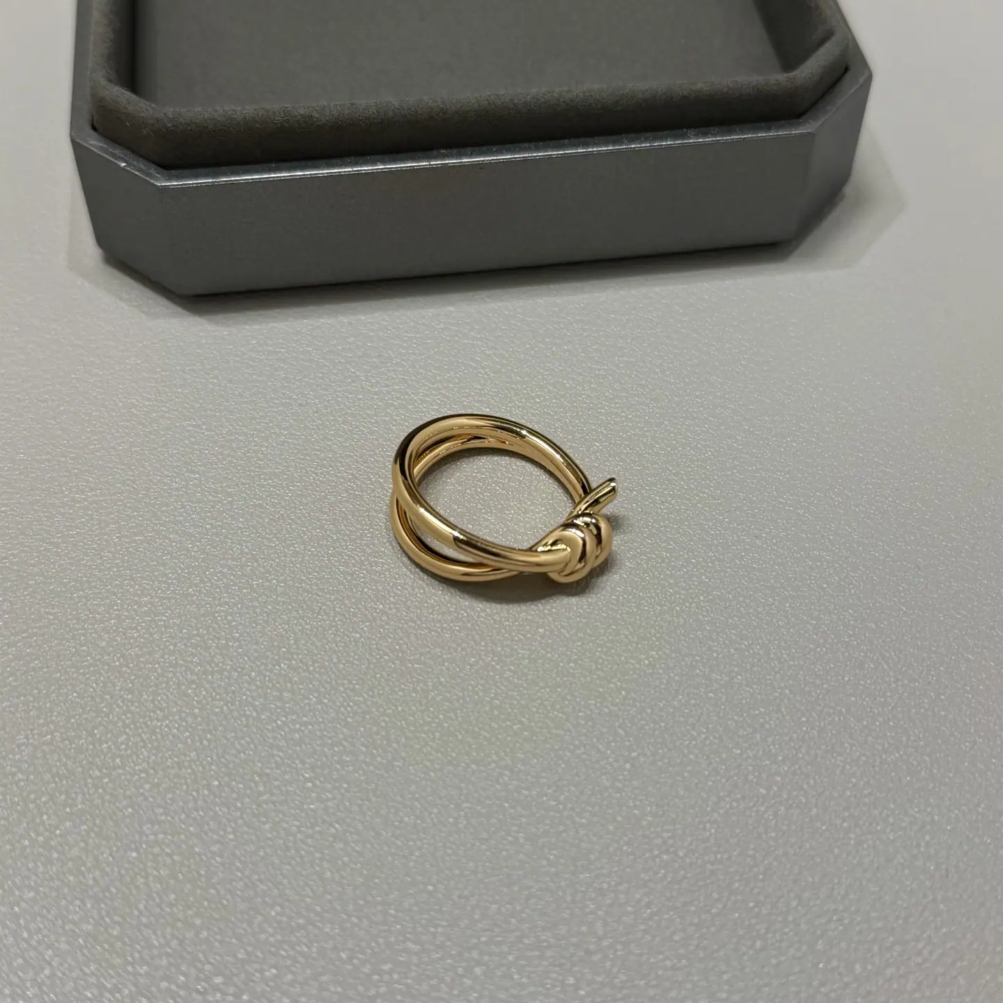 Knot Double Ring