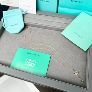 Crown Key Pavé Pendant