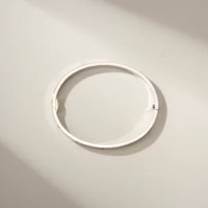Slim Screw Motif Ten-Pavé Bracelet