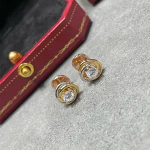 Circular Stud Earrings
