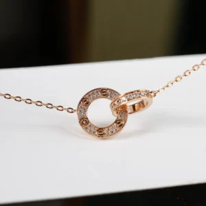 Grace Open Circle Necklace