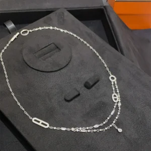 Enamel Pendant Necklace