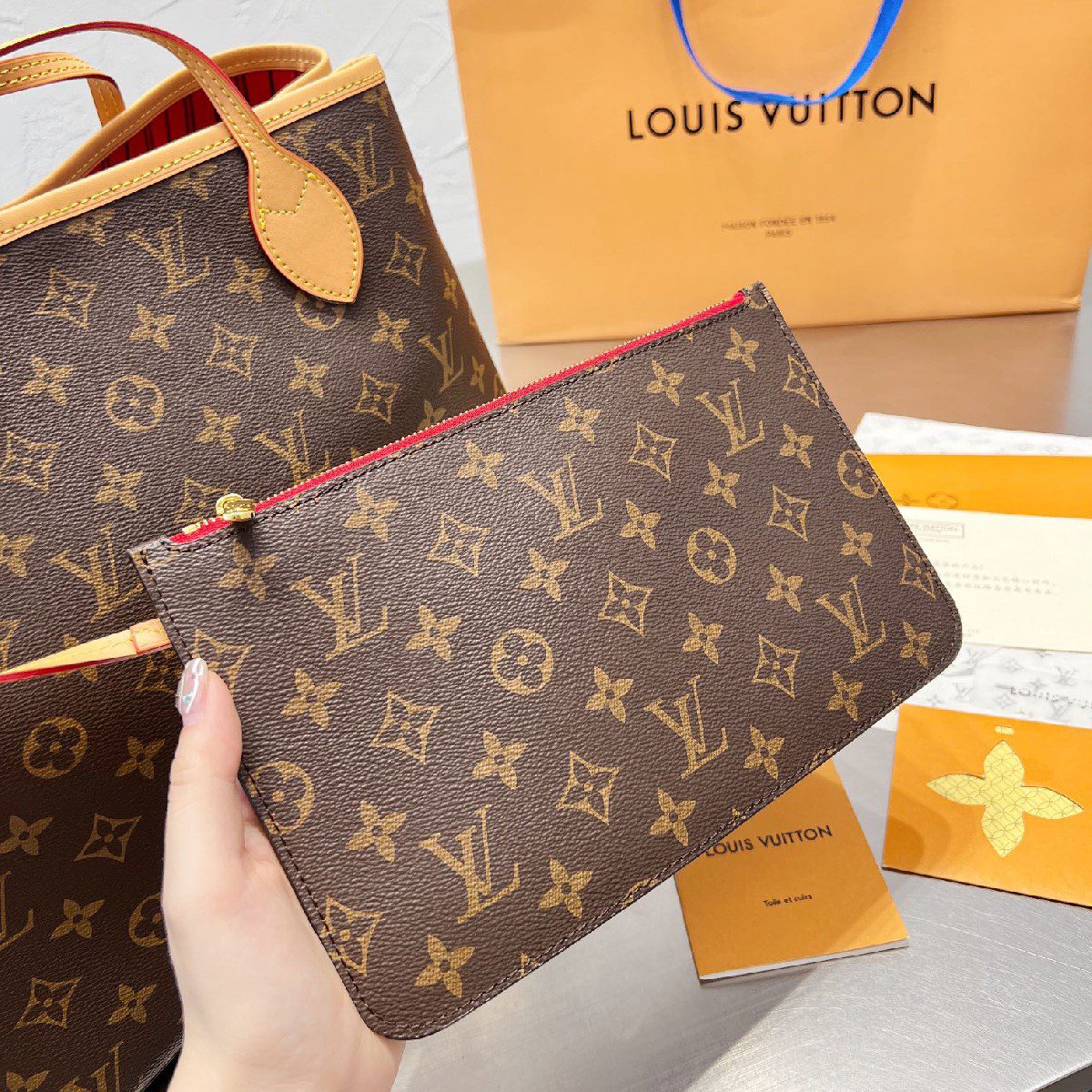 Classic Monogram Tote Bag detail view 1