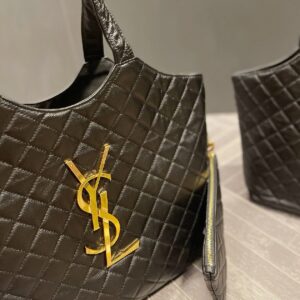Gold Maxi Shopping Bag , Size 34*30cm detail view 1