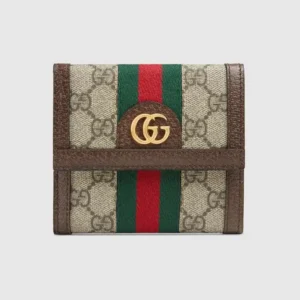 Green/Red Leather Wallet main product image