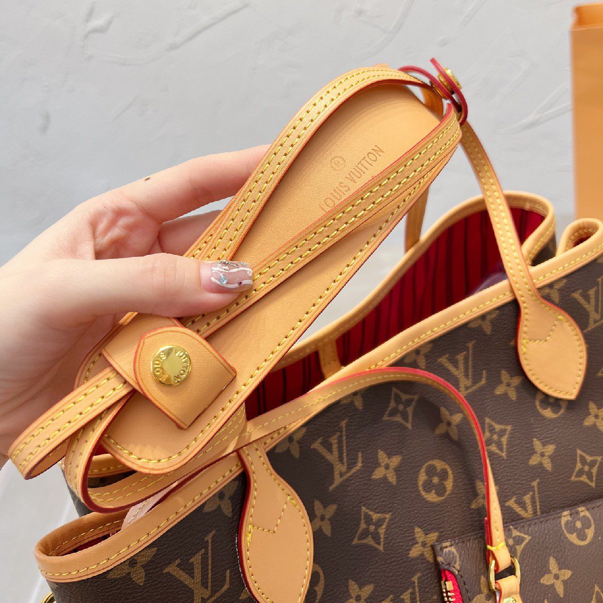Classic Monogram Tote Bag detail view 5