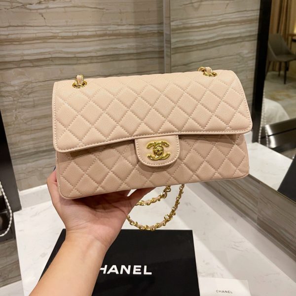 7 Colors Caviar Cowhide Bag detail view 2