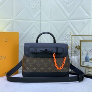 Embossed Leather Postman Bags 25*9*10cm main product image