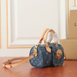 Cowboy fabric pillow bag 16*7.5*10cm detail view 1