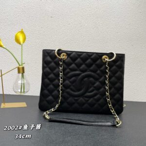 Caviar cowhide ball pattern handbag 34.5*25.5*14cm main product image