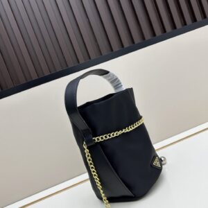 Black classic small bag detail view 1