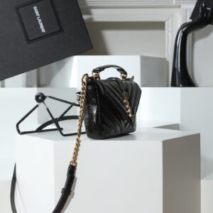 MINI Waxed leather chain small messenger bag detail view 1