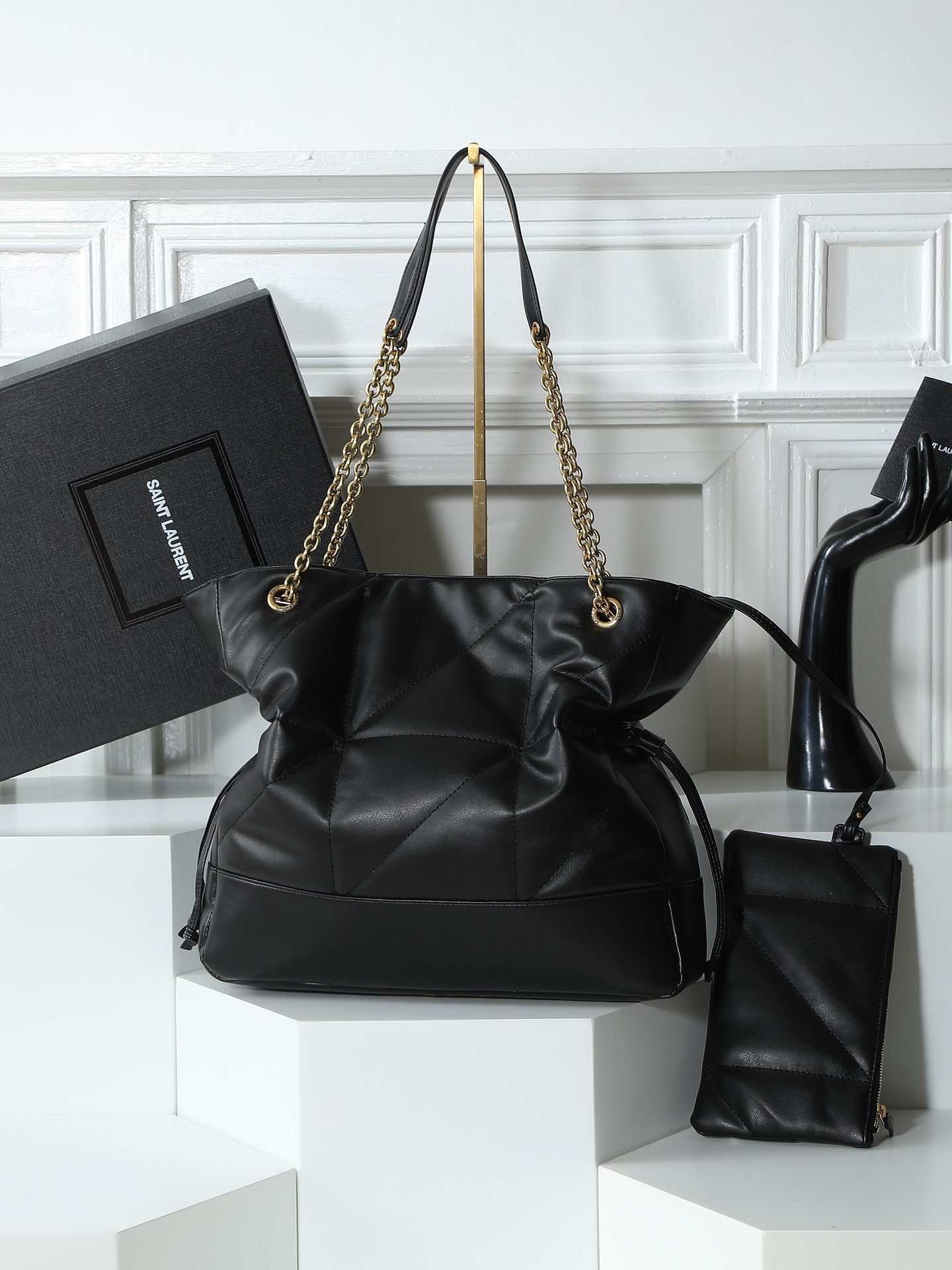 Lucky Bucket Bag 27×34×3cm detail view 5