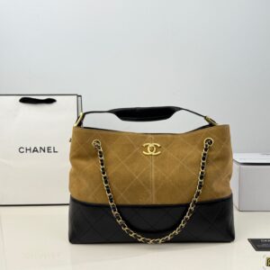 Bestselling Two-Tone Suede Bag | 36 x 25 cm main product image