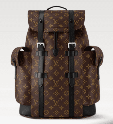 Classic monogram backpack detail view 6