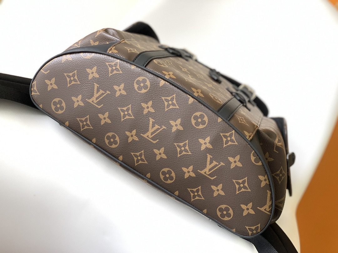 Classic monogram backpack detail view 2