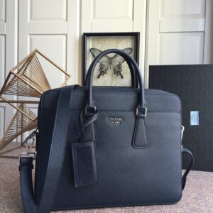 Dark blue men's messenger bag